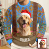 Custom Dog Photo Frozen Christmas Ugly Sweater For Dog Lovers CH07 899954