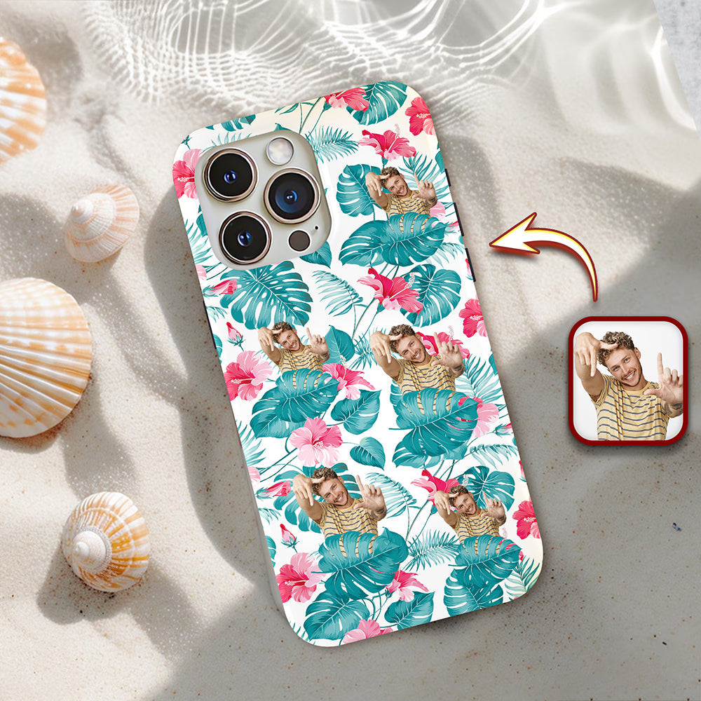 Custom Photo Human Tropical Phone Case HA75 920228