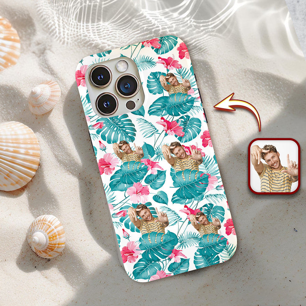 Custom Photo Human Tropical Phone Case HA75 920228