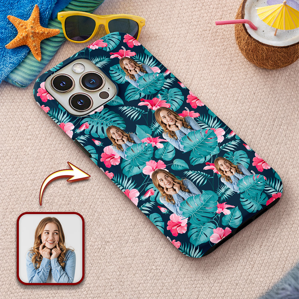 Custom Photo Human Tropical Phone Case HA75 920228