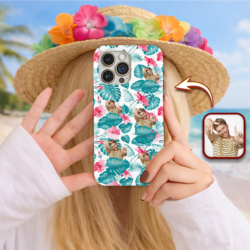 Custom Photo Human Tropical Phone Case HA75 920228