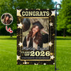 Custom Photo Congrats Class Of 2026 Graduation Garden Flag HA75 920452