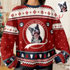 Custom Dog Mom/ Dog Dad Christmas Ugly Sweater For Dog Lover TH10 896221