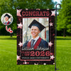 Custom Photo Congrats Class Of 2026 Graduation Garden Flag HA75 920452