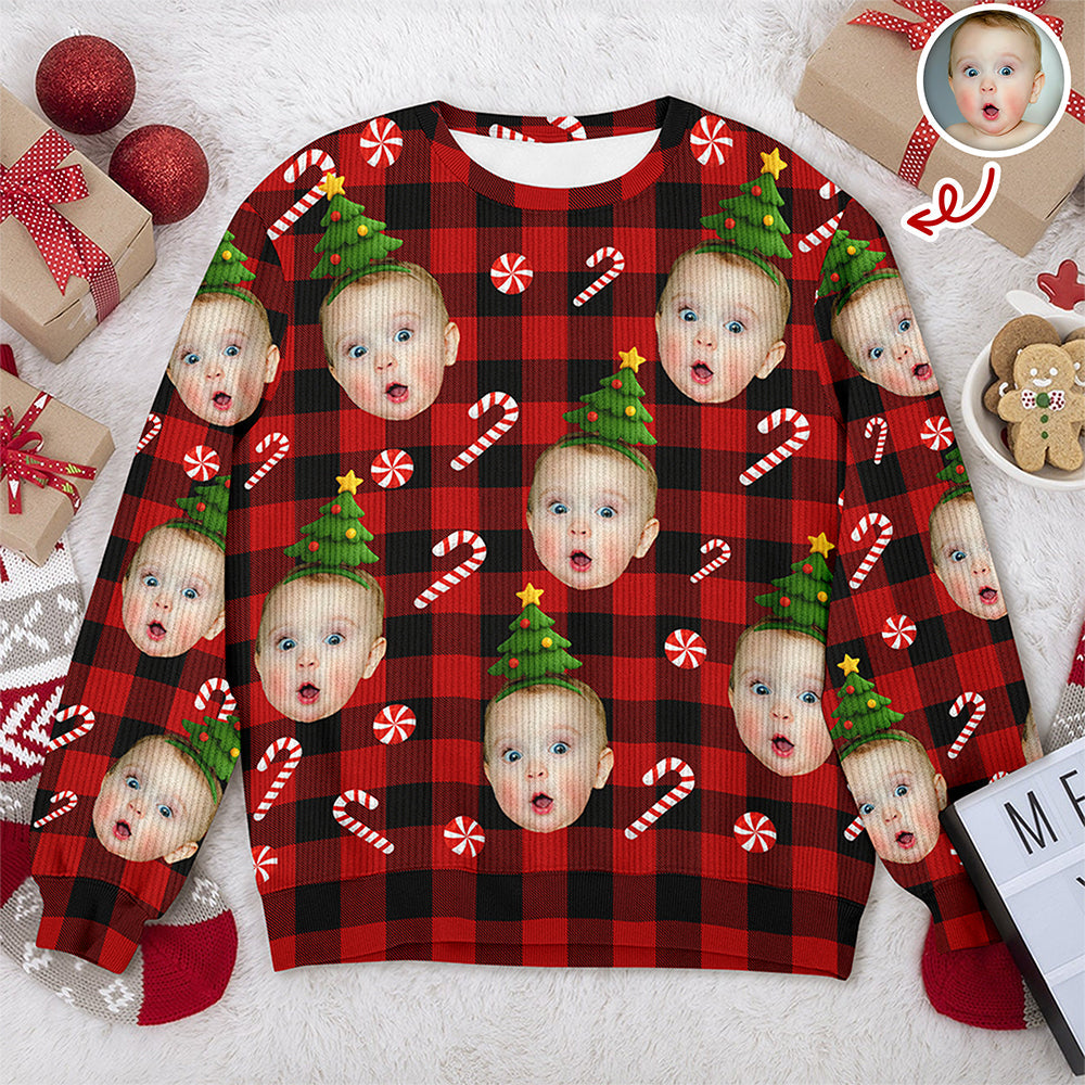 Custom Face Christmas Silly Family, Friends, Co-Workers - Personalized Ugly Sweater HO82 900084