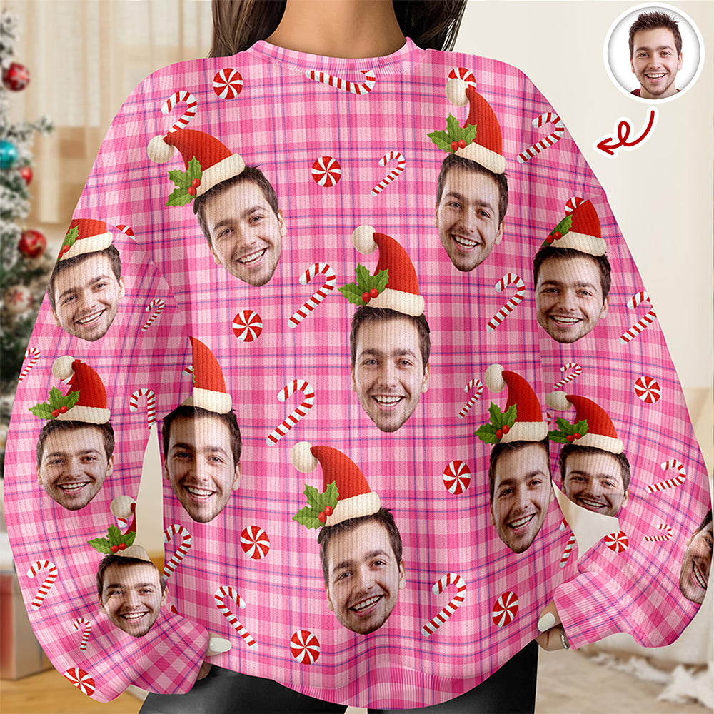 Custom Face Christmas Silly Family, Friends, Co-Workers - Personalized Ugly Sweater HO82 900084