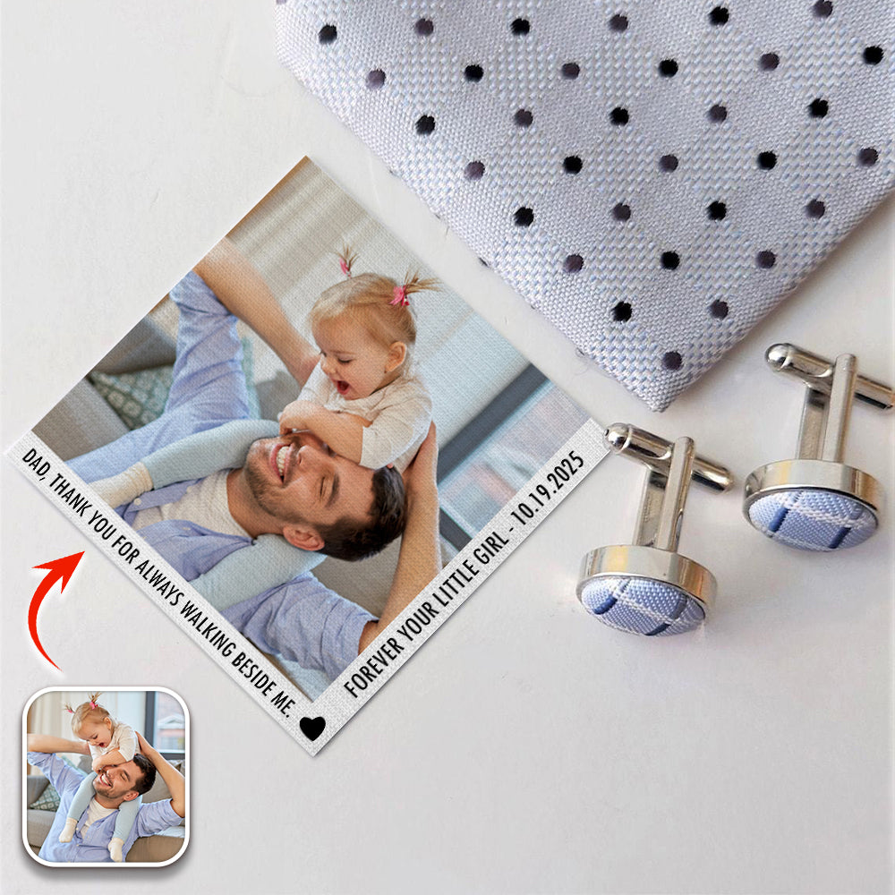 Custom Photo Father of The Bride, The Groom Tie Patch For Men HA75 897890