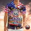Celebrate 100 Years of Road Route 66 and America 250th Anniversary Custom Car Photo Hawaiian Shirt CH07 910378