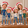 Personalized Family Member Photo Christmas Light Mini Me Doll Funny Gift CH07 180988