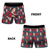 Funny Custom Face Property Of Her, Him Men's Boxer Funny Gift For Boyfriend, Husband HA75 922224