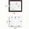 Personalized DIY Pet Paw Print Photo Frame, Clay Keepsake Kit, Cat Dog Memorial Gift HO82 903740