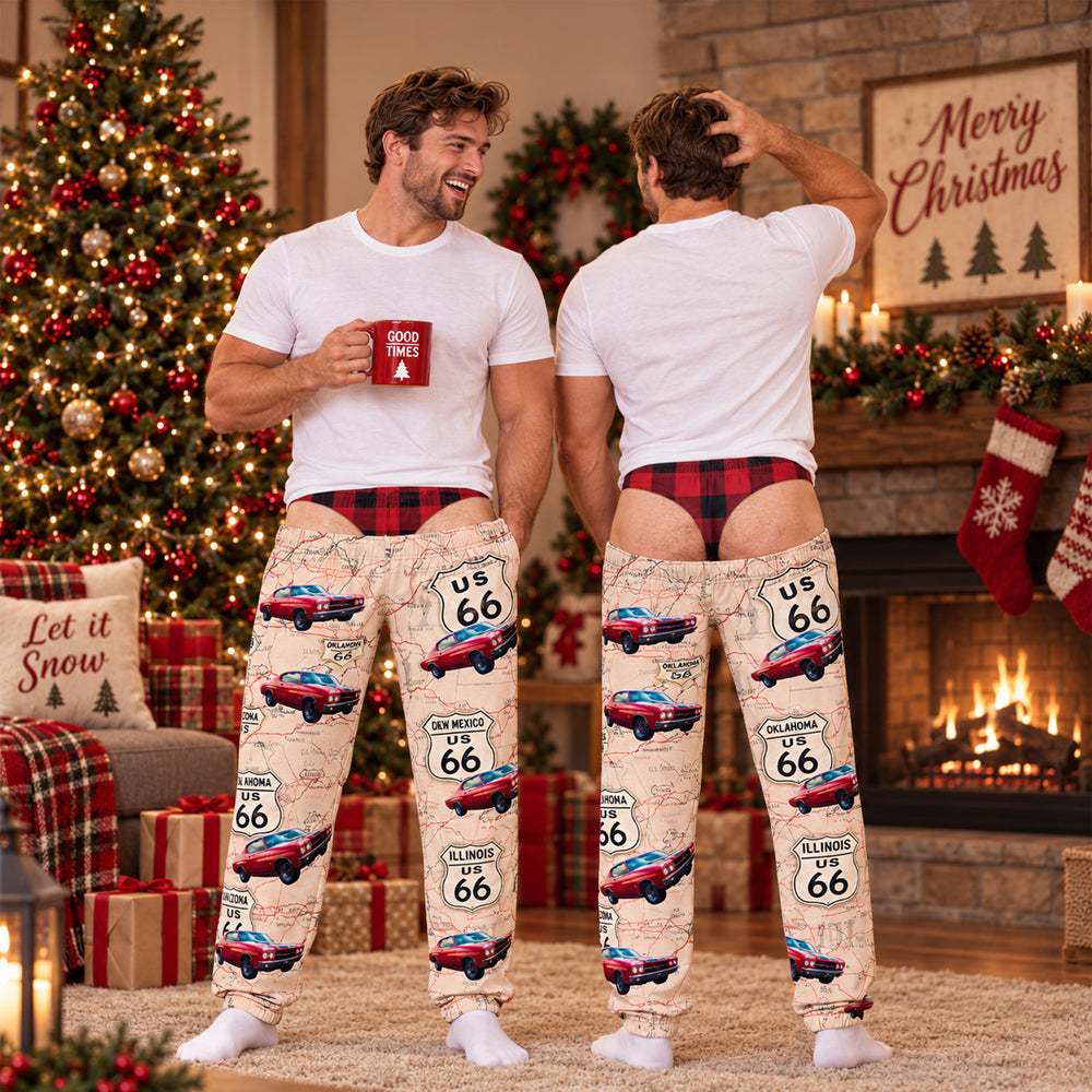 Custom Car Photo Sweatpants - Funny Gag Pants, Christmas Birthday Gifts For Husband, Son, Grandson, Brother, Grandpa, Dad, Yourself - Do Not Disturb My Dreams HO82 903752