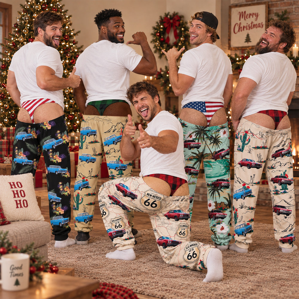 Custom Car Photo Sweatpants - Funny Gag Pants, Christmas Birthday Gifts For Husband, Son, Grandson, Brother, Grandpa, Dad, Yourself - Do Not Disturb My Dreams HO82 903752