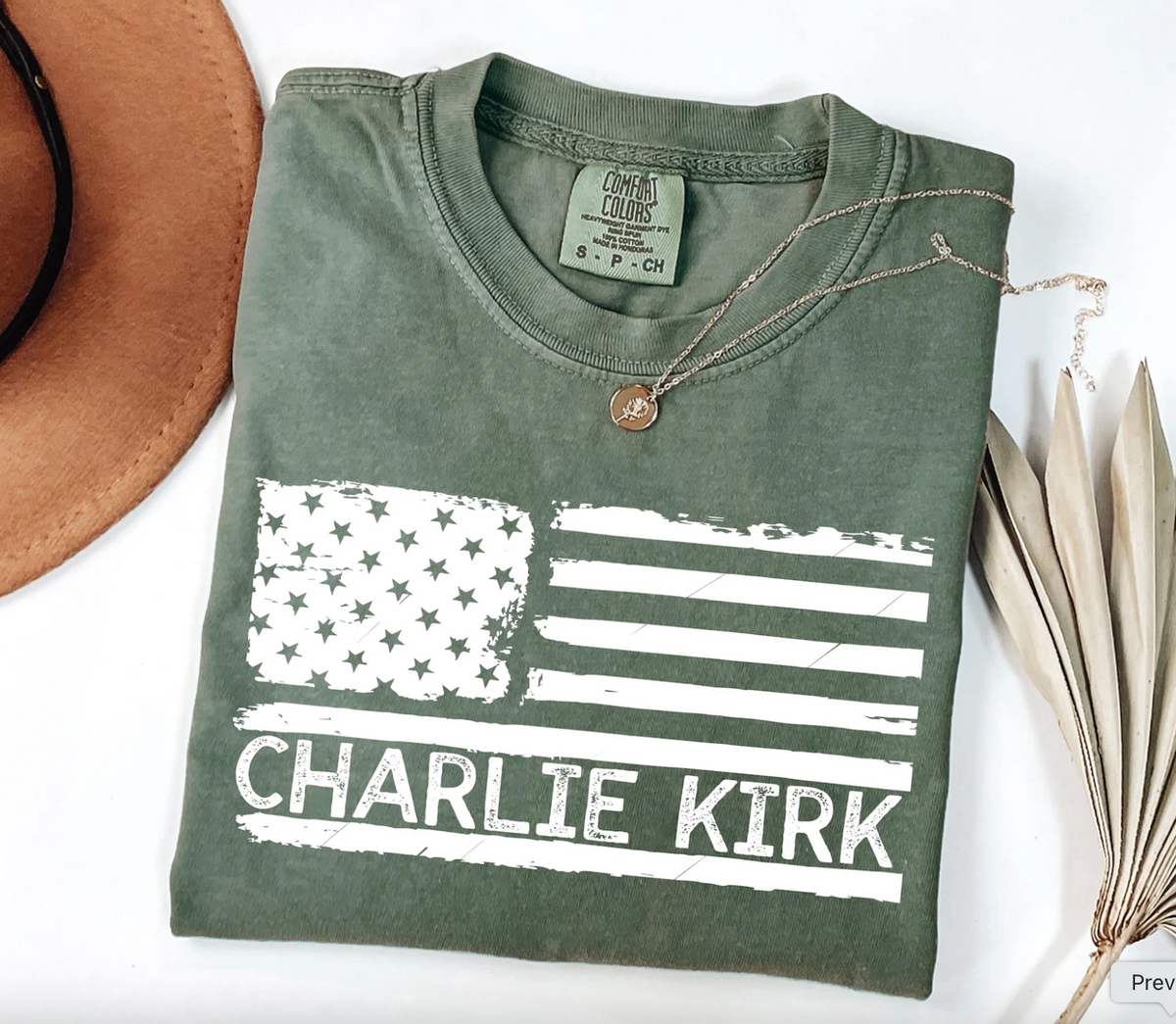 Charlie Kirk Memorial Dark Shirt HA75 644115