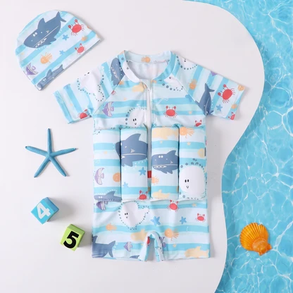 Kids Float Suit – Adjustable Swim Trainer with 8 Removable Floats CH07 180374