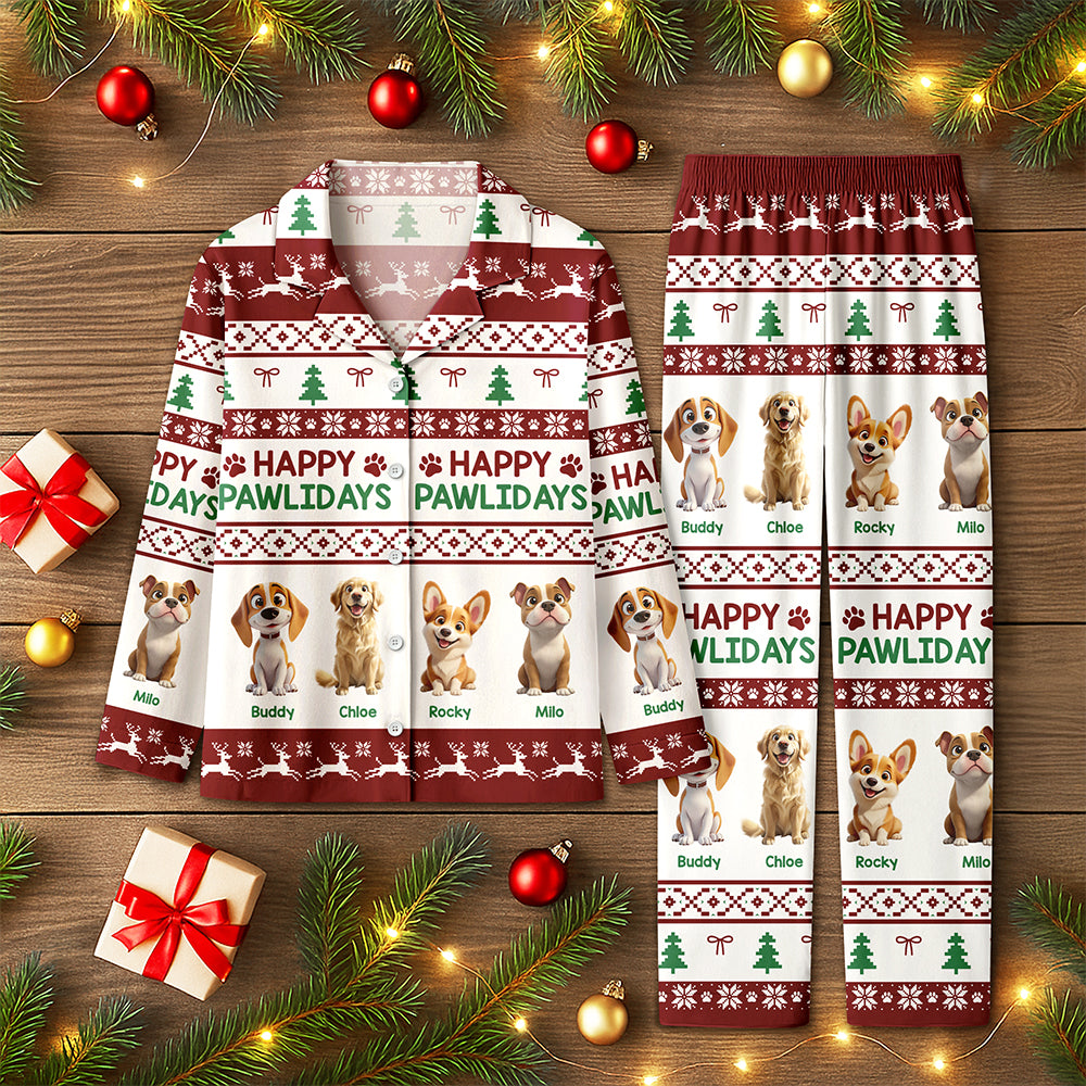 Personalized Merry Woofmas Pajamas Gift For Pet Lovers TH10 896487