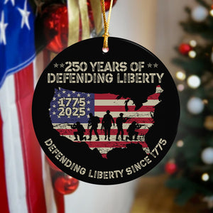 250 Years Of Defending Liberty Ceramic Ornament TH10 894691