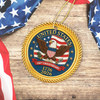 USA 250th Anniversary Eagle USA Flag Ceramic Ornaments Patriotic Gifts For Christmas CH07 899216