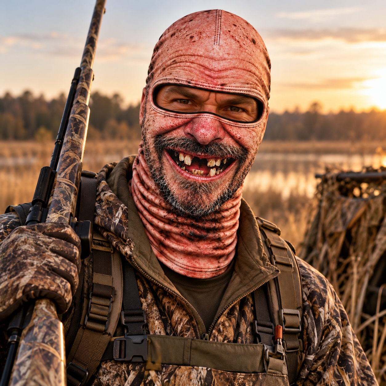 Funny Face Ski Mask Personalized Gift For Hunters HO82 904000