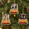 Custom Family Photo Christmas Acrylic Ornament, Personalized Holiday Keepsake HO82 903852