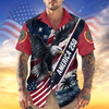 Personalized America 250 USA Patriotic 1776 2026 Anniversary Hawaii Shirt LM32 899715