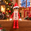 Christmas Elf Costume 3D Printed Figure, Butter & Dumpling Squishy Elf Decor HO82 904046
