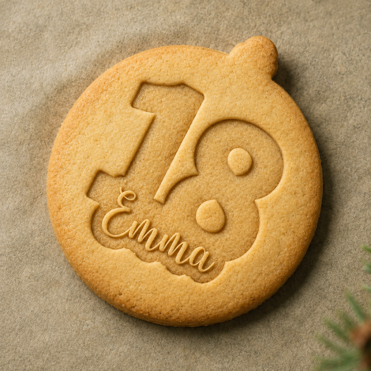 Personalized Birthday Number Cookie Stamp - Personalized Baking Gift for Birthday Celebrations LM32 669695