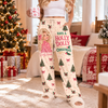 Have A Holly Pink Country Christmas Sweatpants, Western Family Holiday LM32 670257