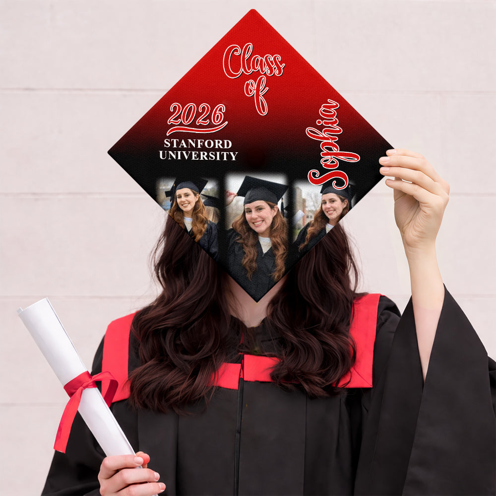 Custom Photo Class Of 2026 Graduation Topper TH10 169135