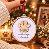 Personalized Pet Memorial Wooden Ornament, Christmas Keepsake Gift For Pet Lovers LM32 670373