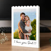 Custom Photo I Love You Dad Building Brick Blocks Gift For Dad, Father's Day HO82 902500