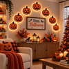 Lighted Pumpkin Wall Decor For Halloween HA75 921782