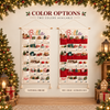 Personalized Name Reusable Christmas Advent Calendar, 24-Pocket Wall Hanging HA75 919518