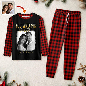 You & Me We Got This Custom Couple Photo Sleepwear Gift For Husband Wife CH07 899058