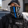 Patriotic American Flag Neck Gaiter Mask, Cameo, Thin Line Graphic Face Cover LM32 670399