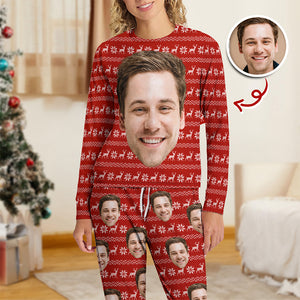 Custom Face Photo With Christmas Accesories Sleepwear CH07 899156