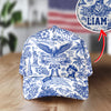 Personalized America 1776-2026 Anniversary Toile De Jouy Style Classic Cap HO82 902452