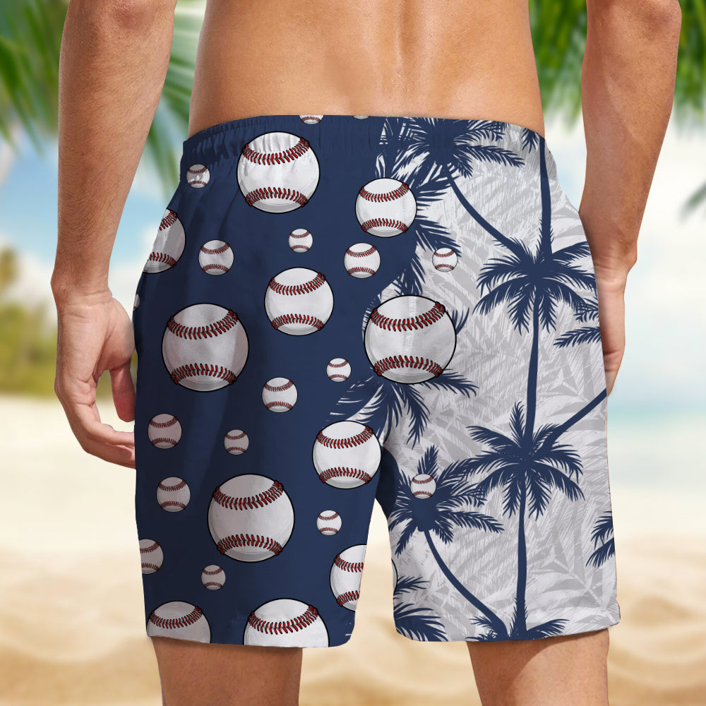 Personalized Name Tropical Summer Beach Short For Sport Lovers LM32 893681