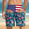 Custom Funny Patriotic Men Beach Short Gifts For Husband, Son, Friends HA75 921930