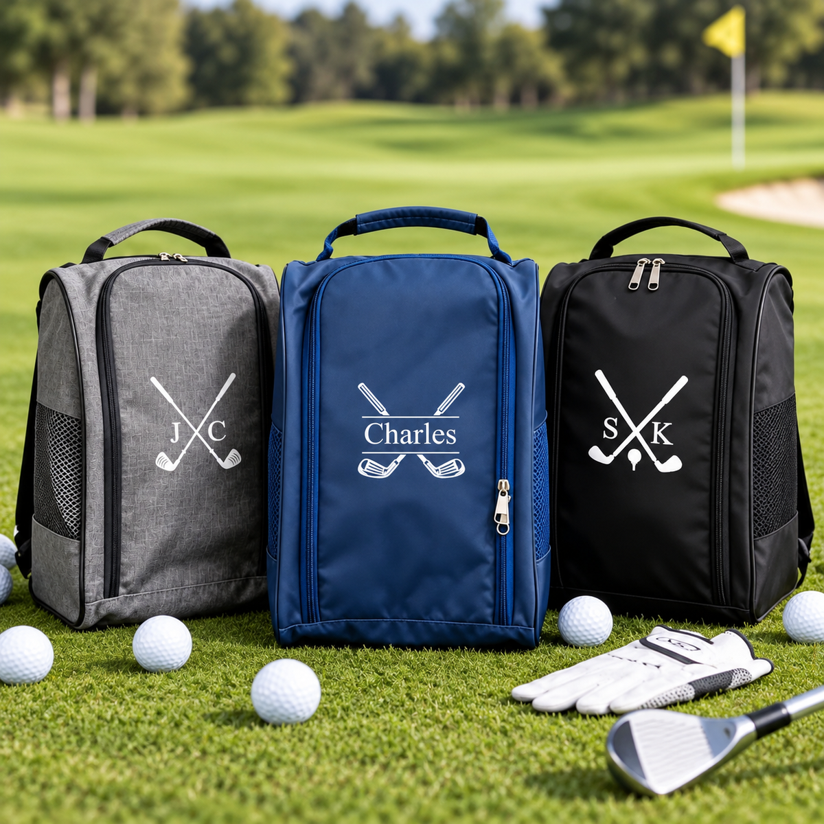 Custom Name Golf Shoe Bag Gifts for Men/Woman, Shoe Bag for Golf Lover LM32 670437