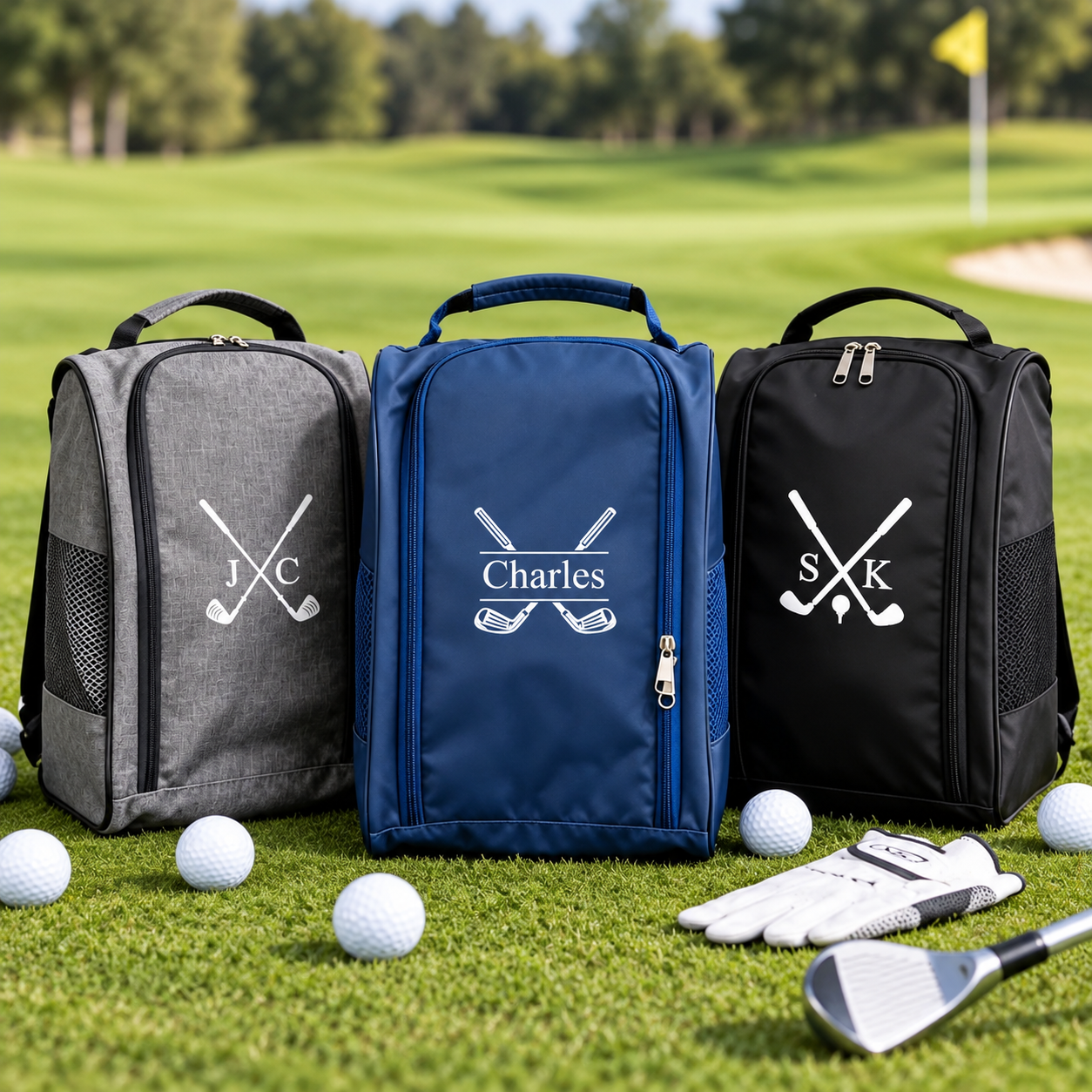 Custom Name Golf Shoe Bag Gifts for Men/Woman, Shoe Bag for Golf Lover LM32 670437