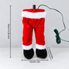 Animated Christmas Legs Tree Decoration, Funny Kicking Holiday Decor LM32 670001