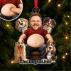 Personalized The Dogfather Squishy Acrylic Ornament - Gift For Dog Lovers HO82 903342