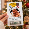 Get Yourself Something Real Nice - Merry Christmas Cousin Money Holder Card LM32 670155