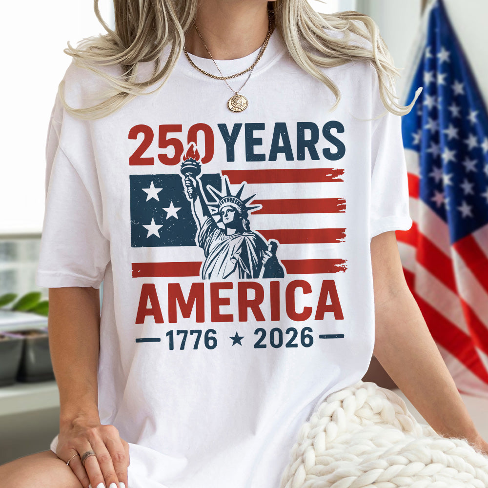 250 Years America 1776 - 2026 Bright Shirt HO82 894534