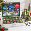 Christmas 24 Days Advent Calendar Puzzle, 1000 Piece Jigsaw Puzzle for Family LM32 670171