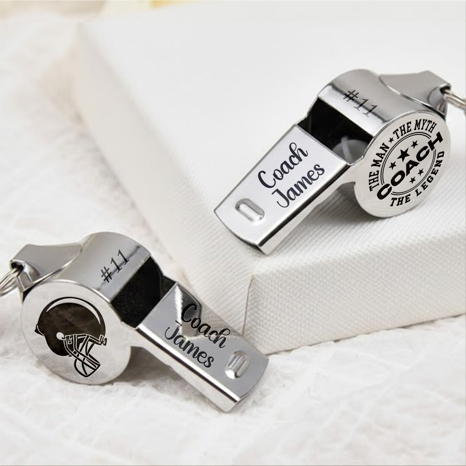 Personalized The Man The Myth The Legend Coach Whistle Sport Gift for Coach CH07 910452