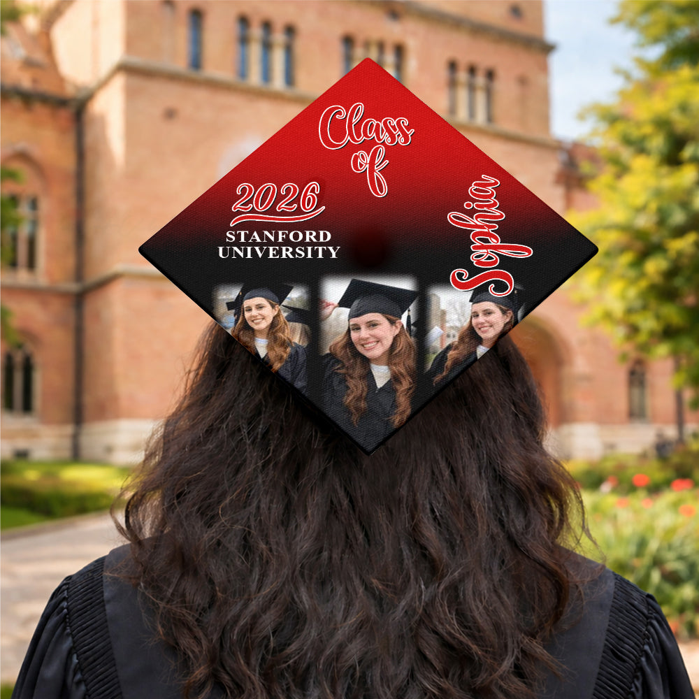 Custom Photo Class Of 2026 Graduation Topper TH10 169135