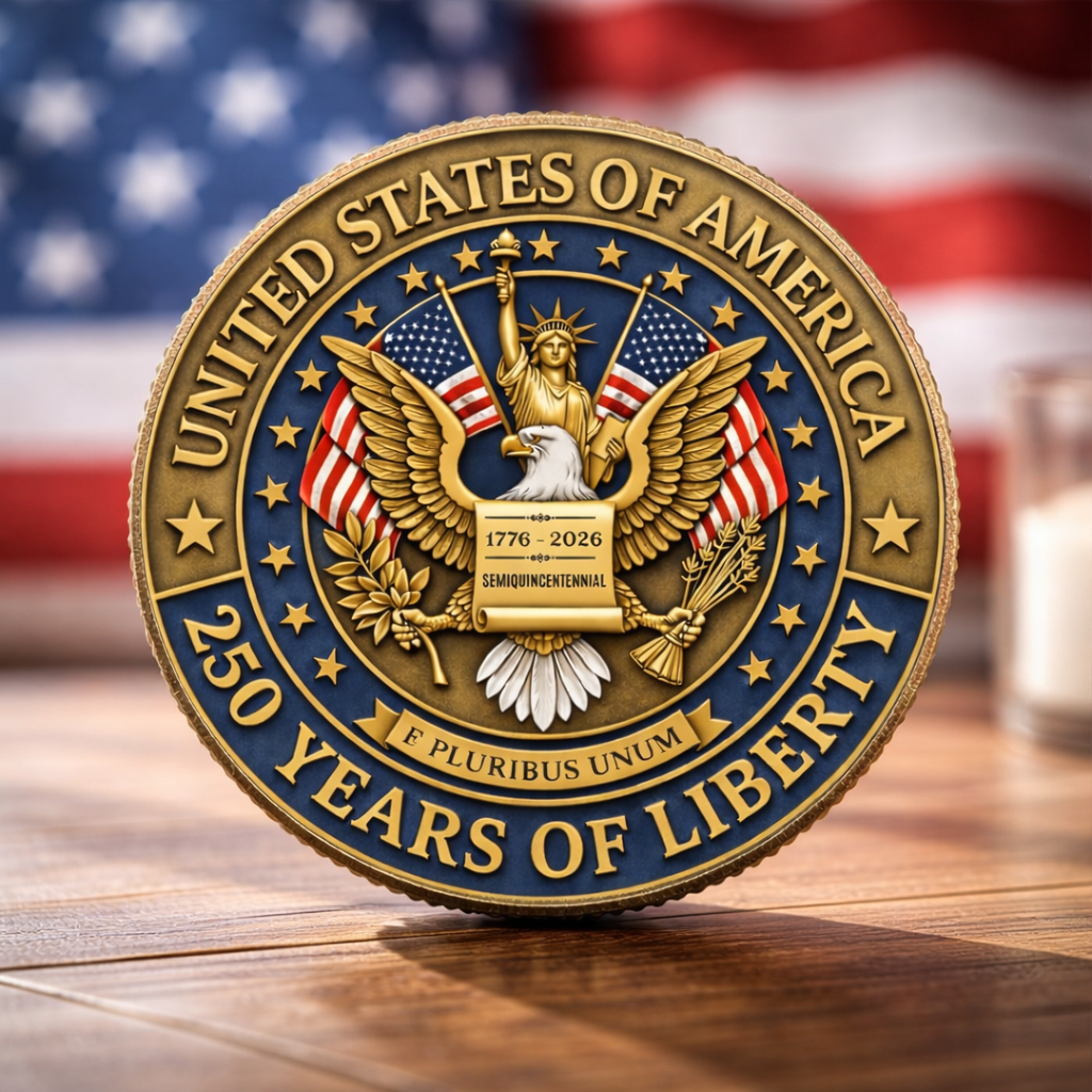 USA Eagles 250th Anniversary Semiquincentennial 1776-2026 Commemorative Coin LM32 897849