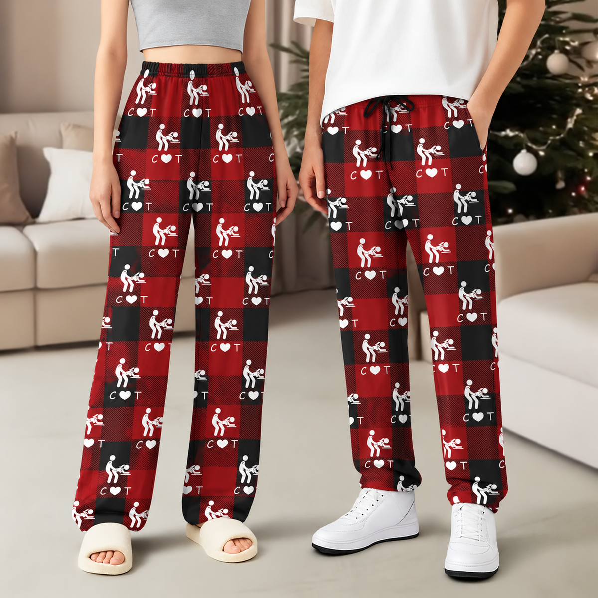 Personalized Funny Adult Lounge Pants Funny Gifts For Husband, Wife HA75 919538